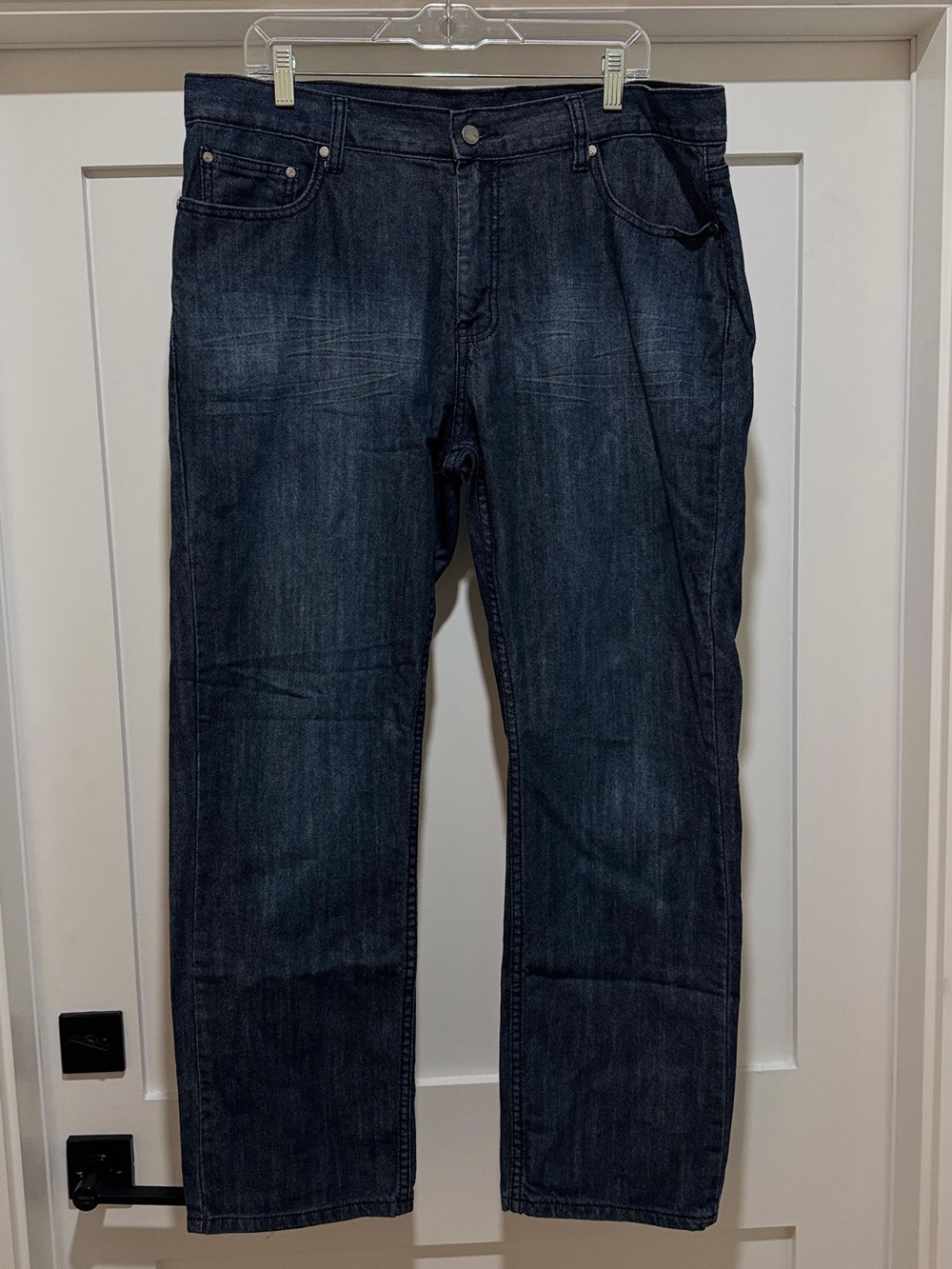 Alfani Men's Dark Indigo Straight Jeans